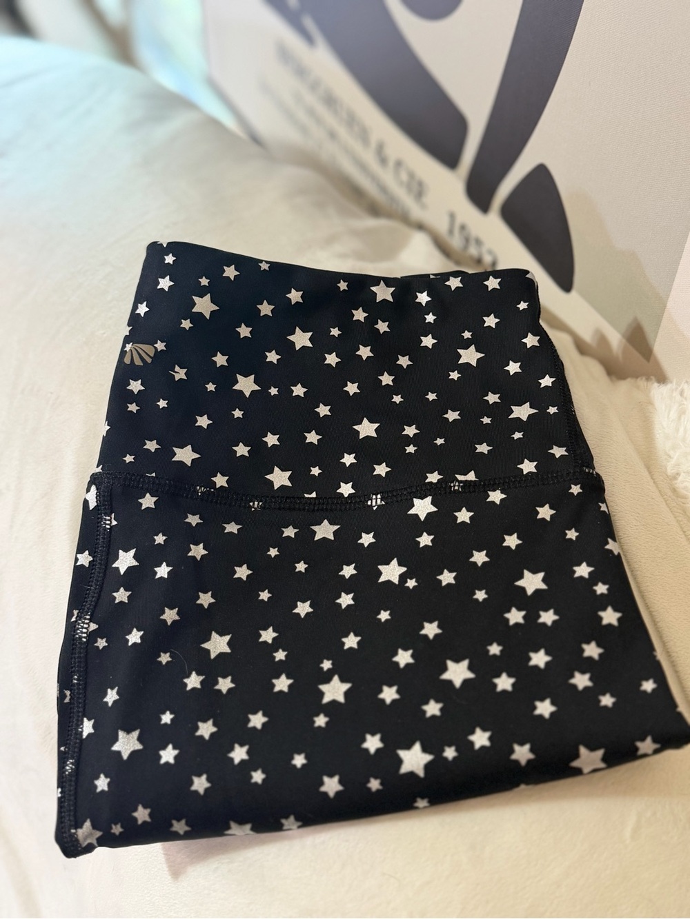 Women’s Marika High Waisted Black Star Print Leggings